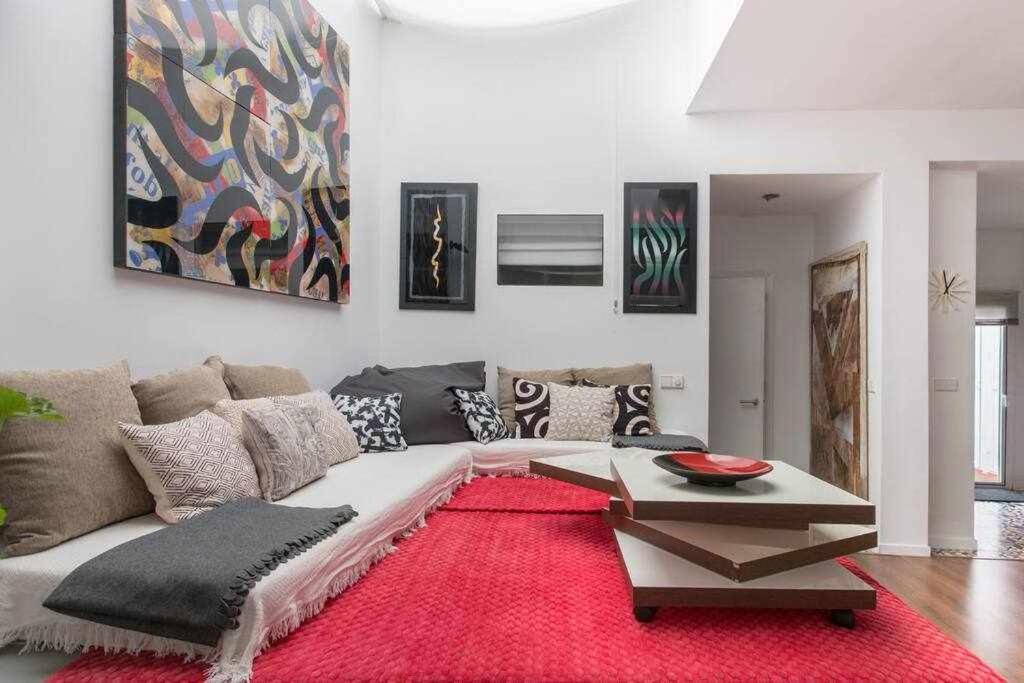 Lujoso Apartamento Con Patio En Triana Sevilla Buitenkant foto